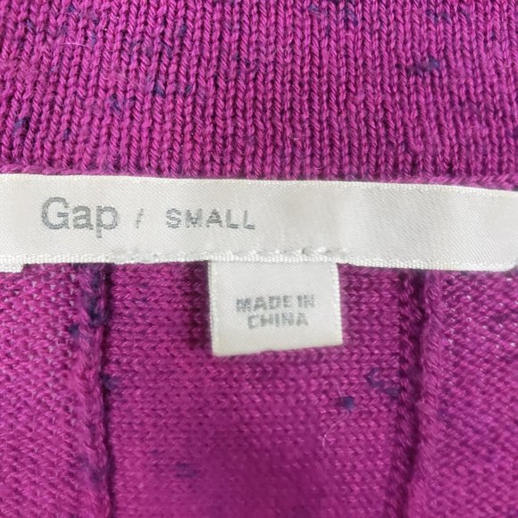 GAP Women's V-Neck Sweater in Purple - Picture 5 of 12